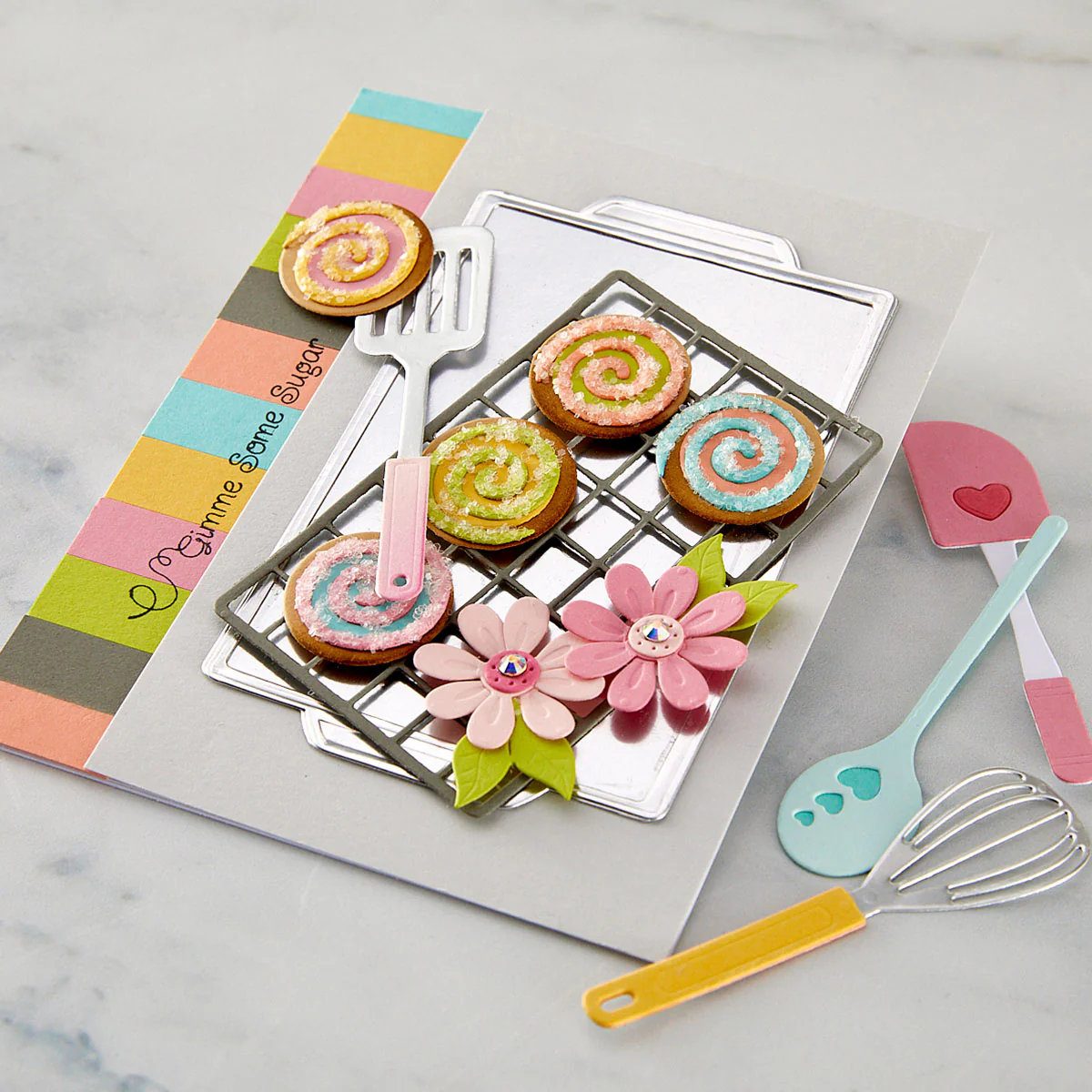 Spellbinders - Cool It Cookie Rack Die Set