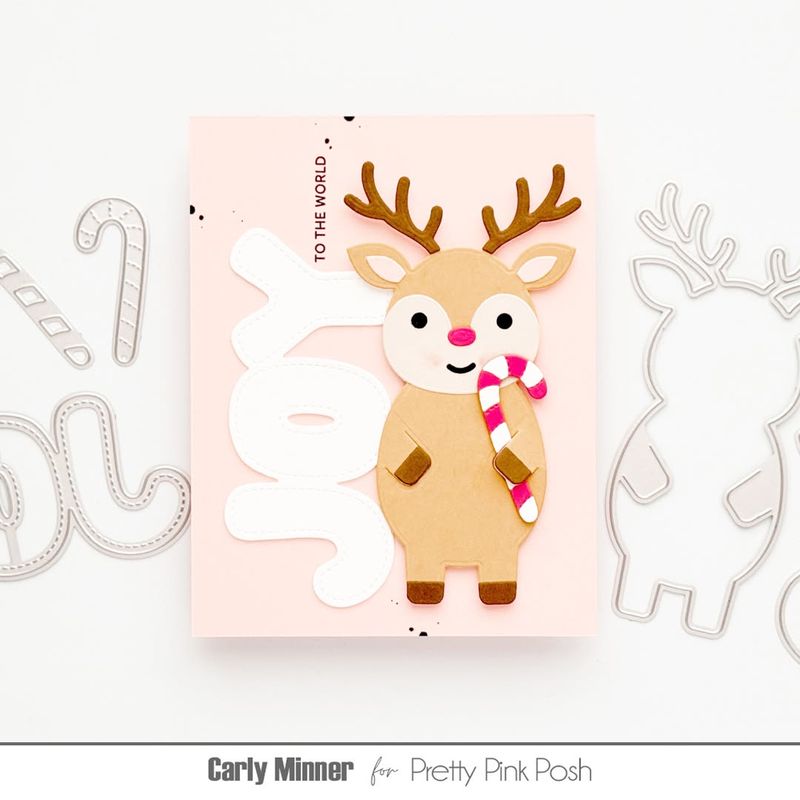 Pretty Pink Posh - Reindeer Holder Die Set