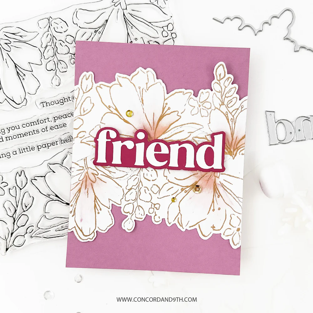 Concord & 9th - Garden's Edge Stamp, Die & Stencil Bundle