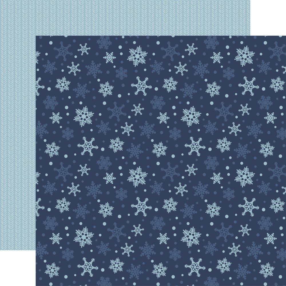 Echo Park - Snow Day - Cardstock: Brr Snowflakes