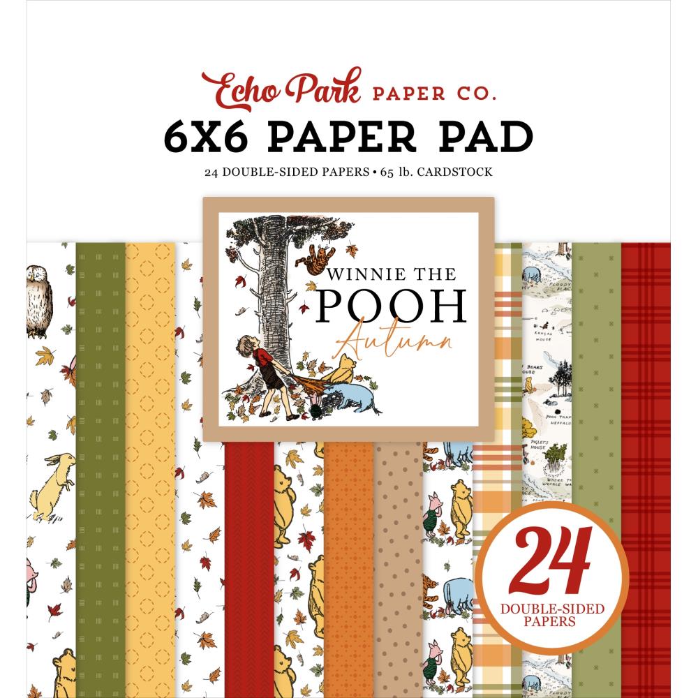 Echo Park - Winnie the Pooh Autumn - 6x6 Paper Pad