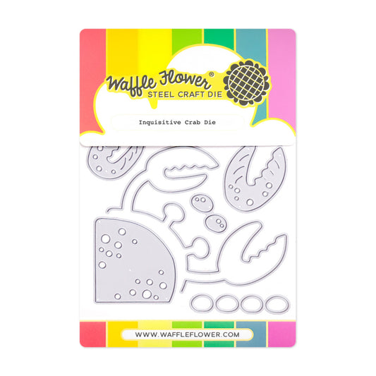 Waffle Flower - Inquisitive Crab Die Set