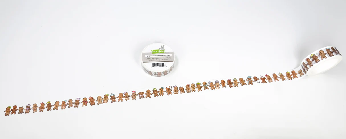 Lawn Fawn - Gingerbread Friends Washi Tape