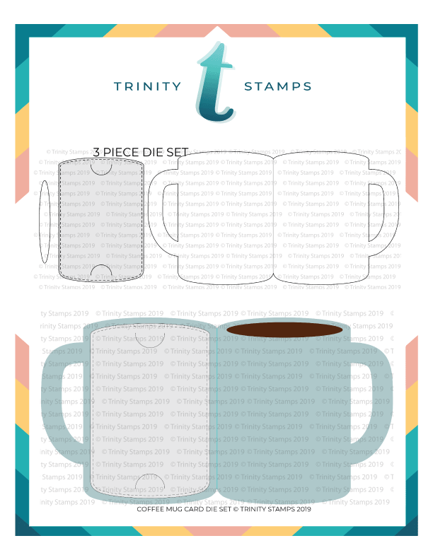 Trinity Stamps - Coffee Mug Card Die Set