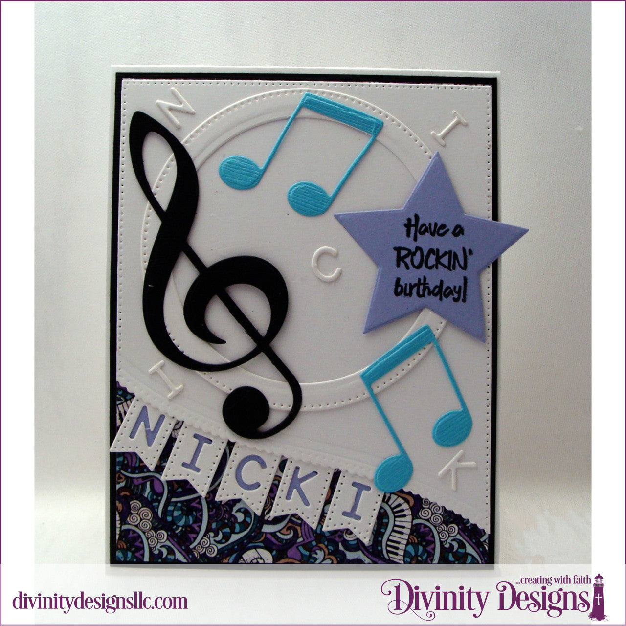 Divinity Designs - Musical Notes Die Set