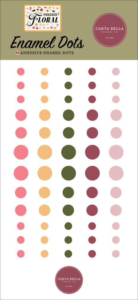 Carta Bella - Pressed Floral - Enamel Dots