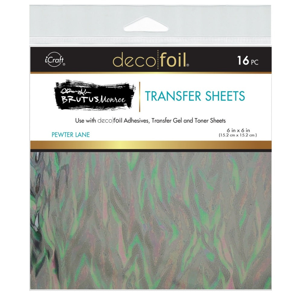 Deco Foil - Transfer Sheets - Pewter Lane