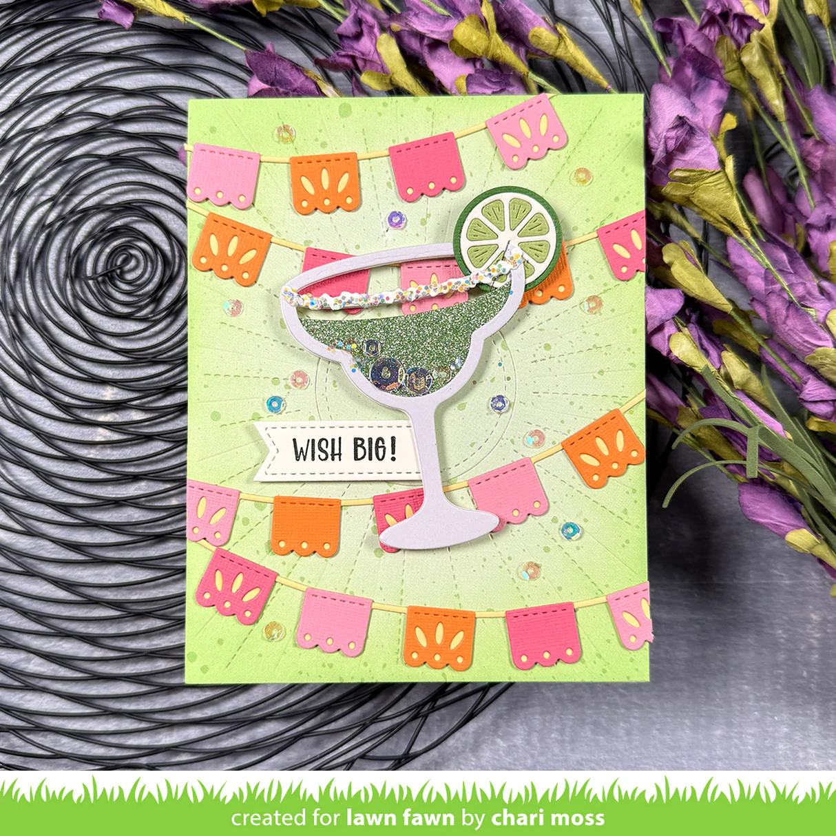 Lawn Fawn - Fiesta Banner Border Die Set