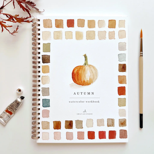 Emily Lex Studio - Watercolor Workbook - Autumn