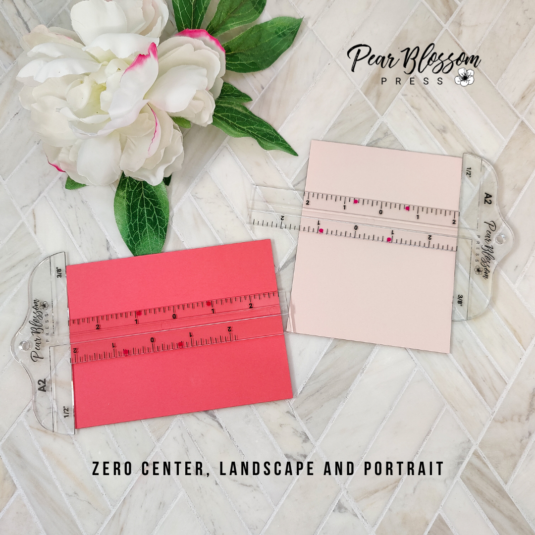 Pear Blossom Press - Cardmaker's T-Square A2 Ruler