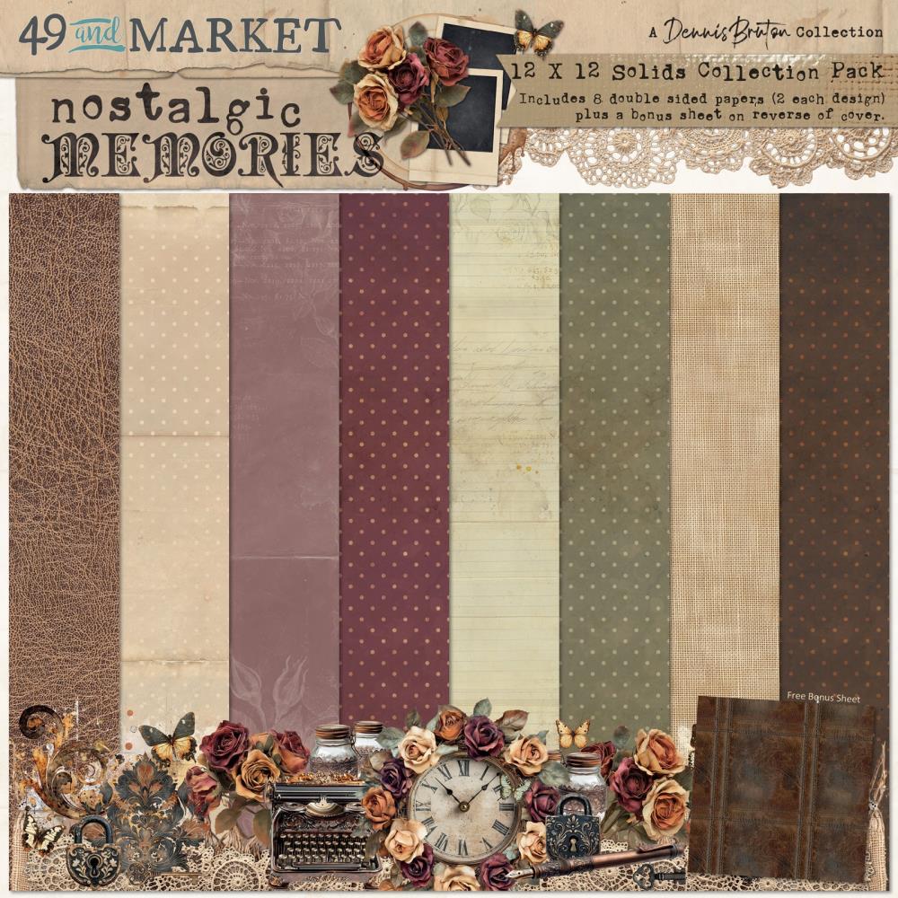 49 and Market - Nostalgic Memories - Solids Collection Pack