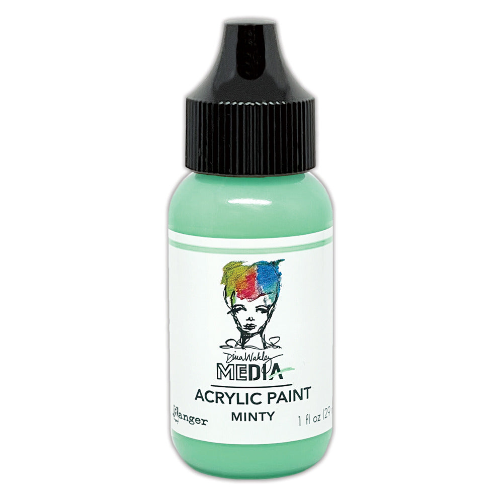 Dina Wakley - Acrylic Heavy Body Paint - Minty