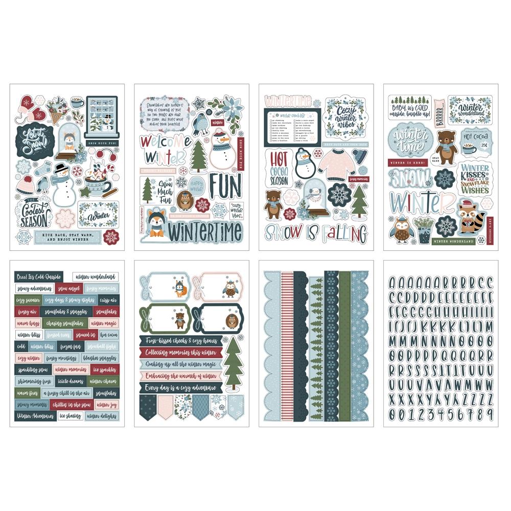 Echo Park - Winter Fun - Sticker Book