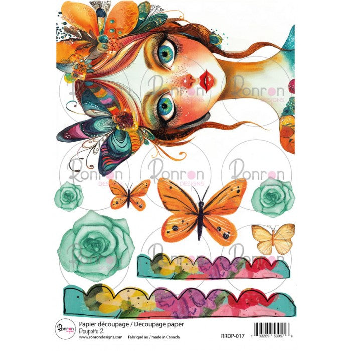 RonRon Designs - Rice Paper - Poupette 2