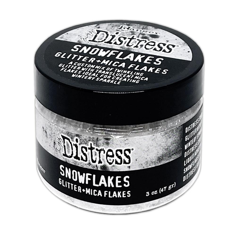 Ranger - Distress Glitter and Mica Flakes - Snowflakes