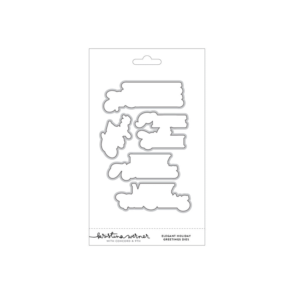 Concord & 9th - Elegant Holiday Stamp & Die Bundle by Kristina Werner