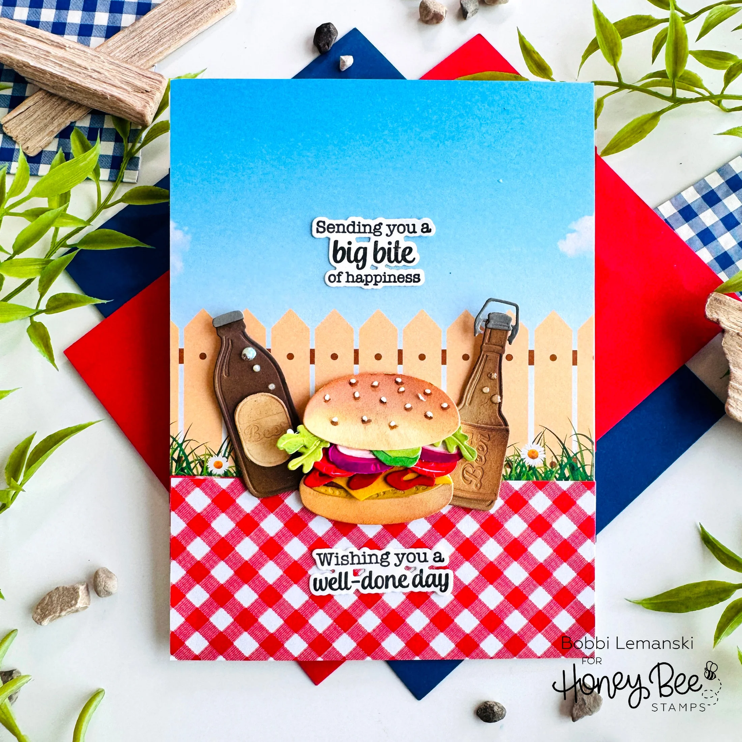 Honey Bee - Summer Picnic Paper Pad
