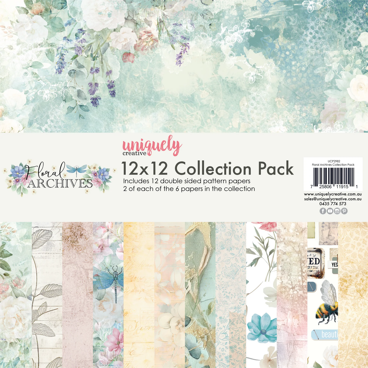 Uniquely Creative - Floral Archives - Collection Pack