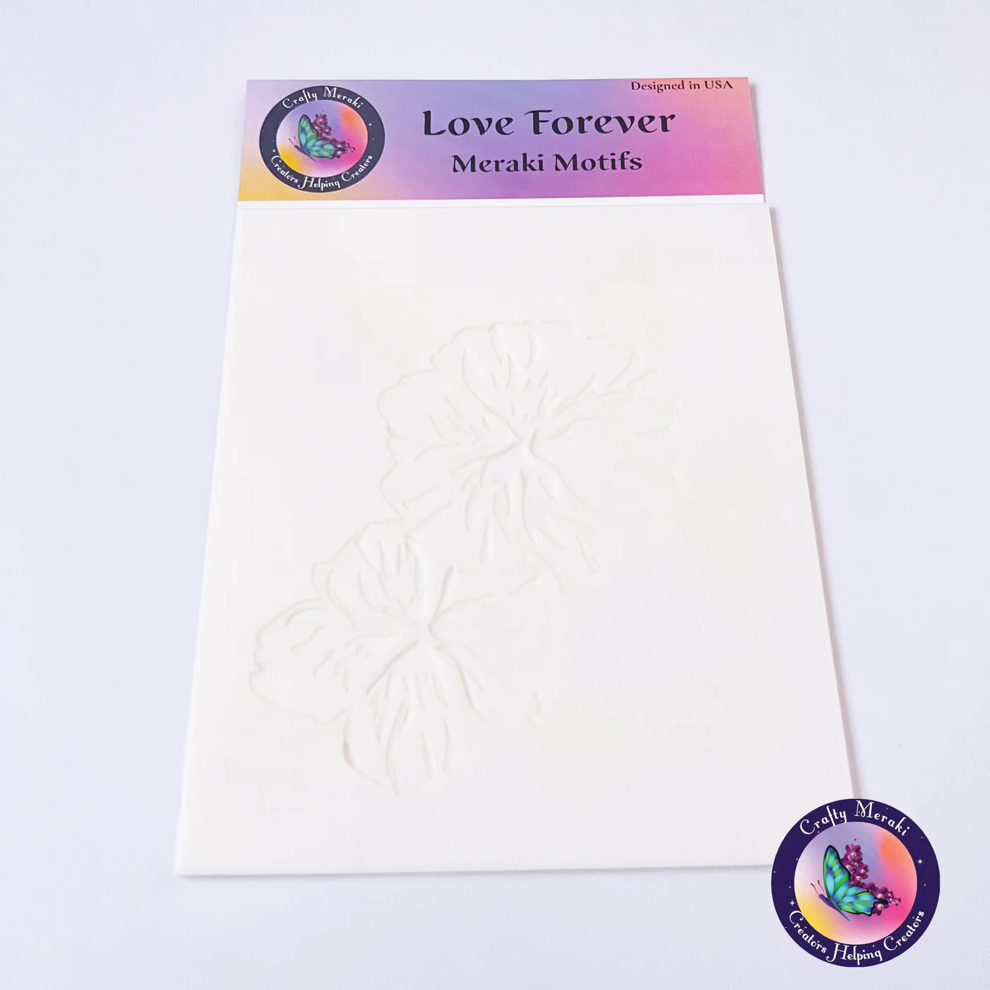 Crafty Meraki - Love Forever Layering Stencil Set