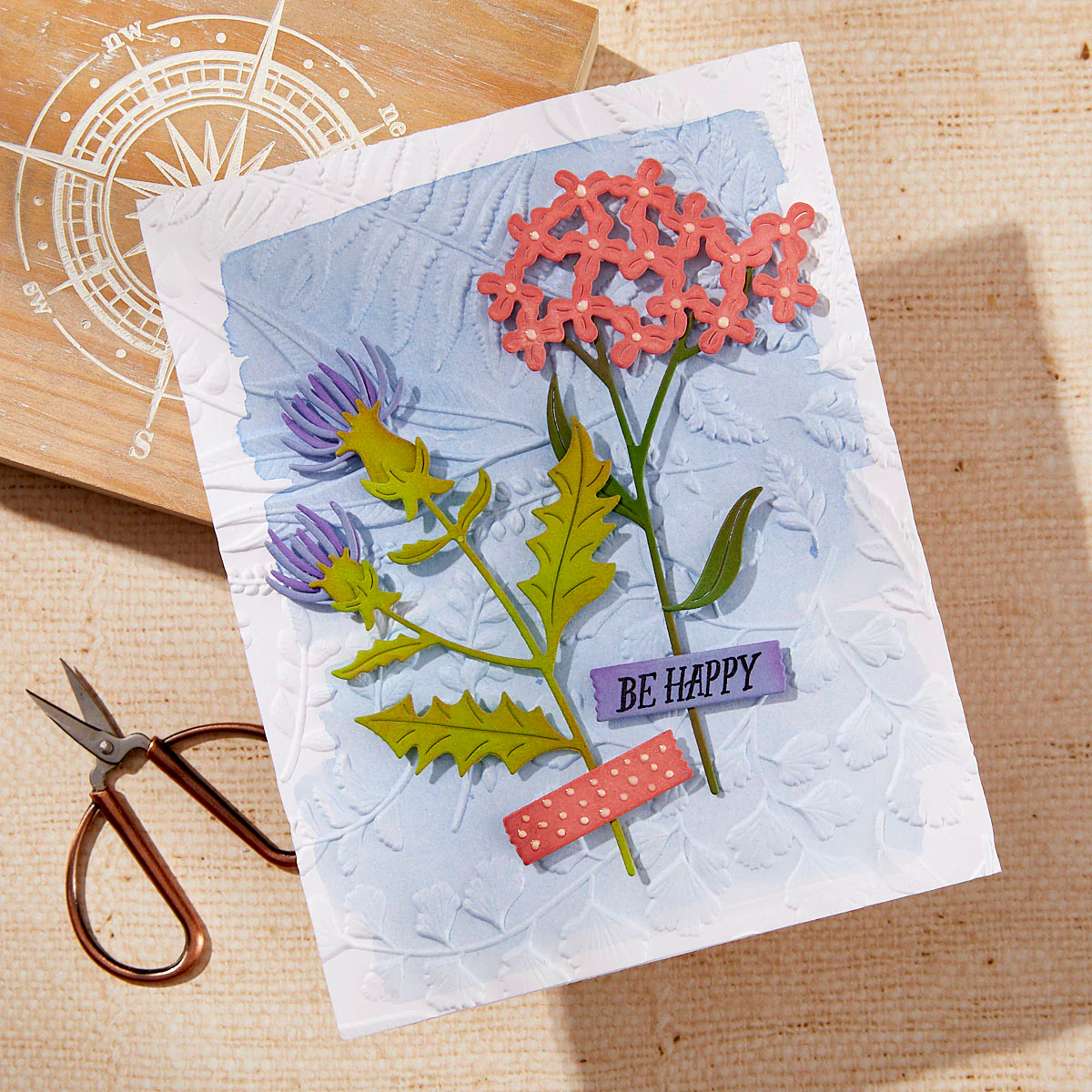 Spellbinders - 3D Embossing Folder - Field Notes