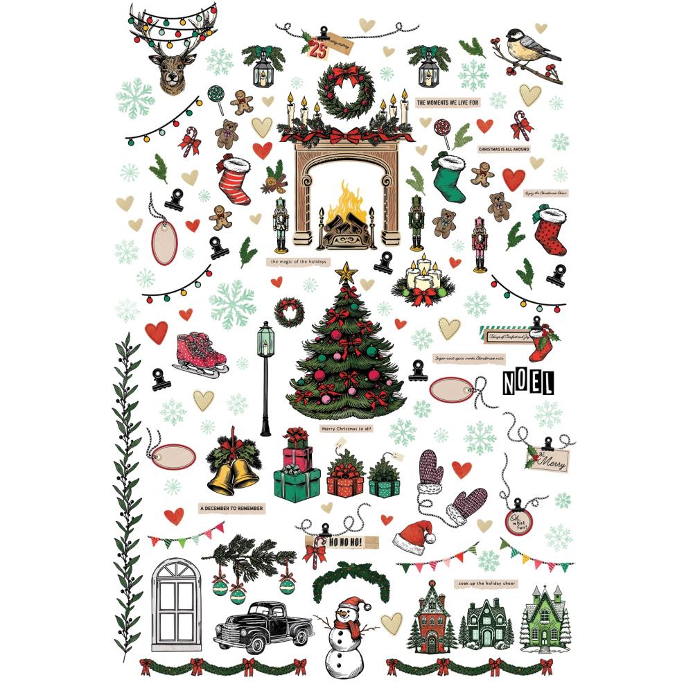 49 and Market - Mistletoe & Memories - Element Laser Cut Outs