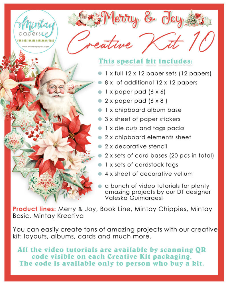 Mintay - Merry & Joy - Creative Kit