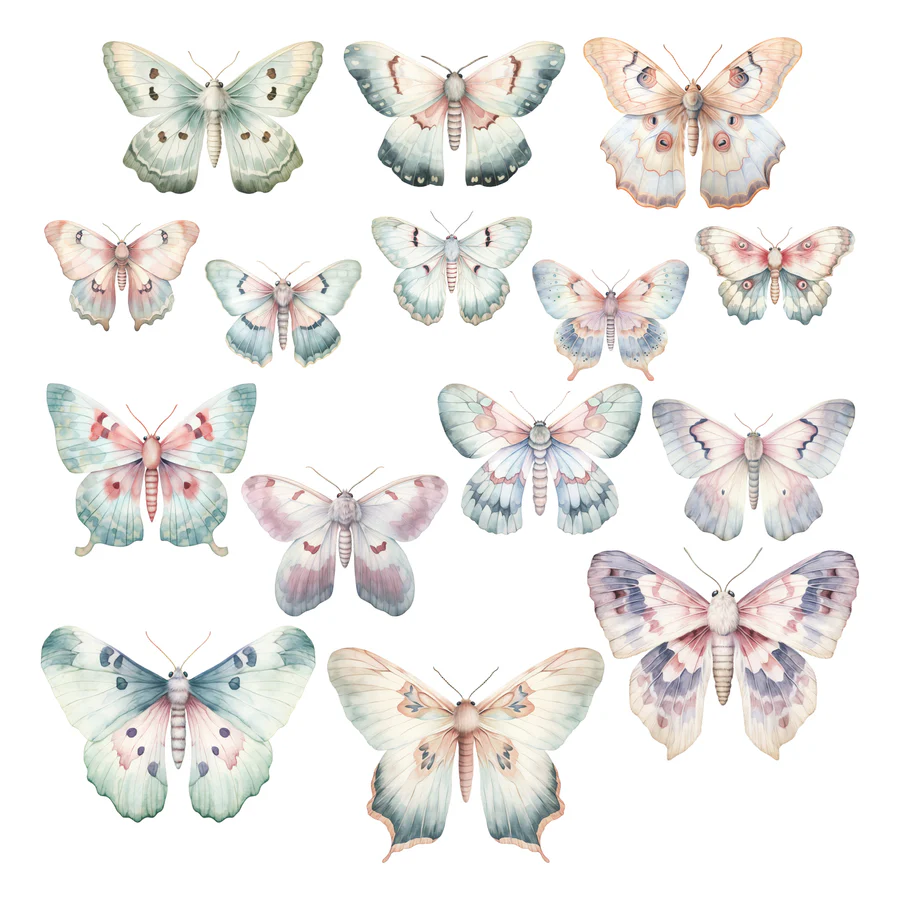 Simply Stated - A Few of my Favorite Things - Butterflies Ephemera