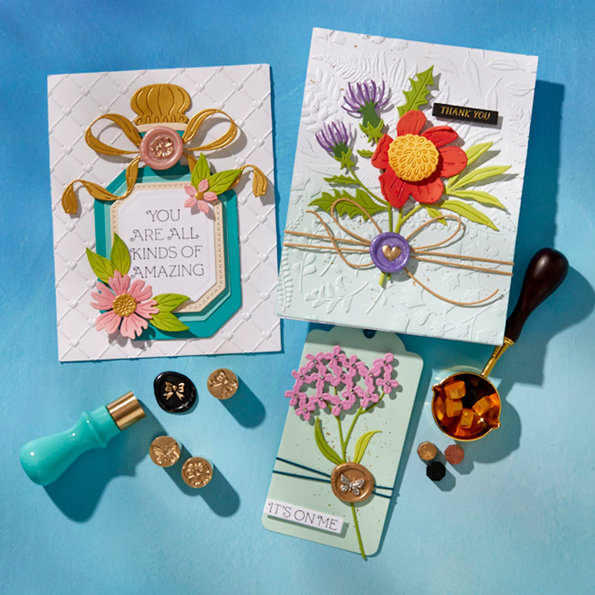 Spellbinders - Mini 3D Wax Seal - Bow