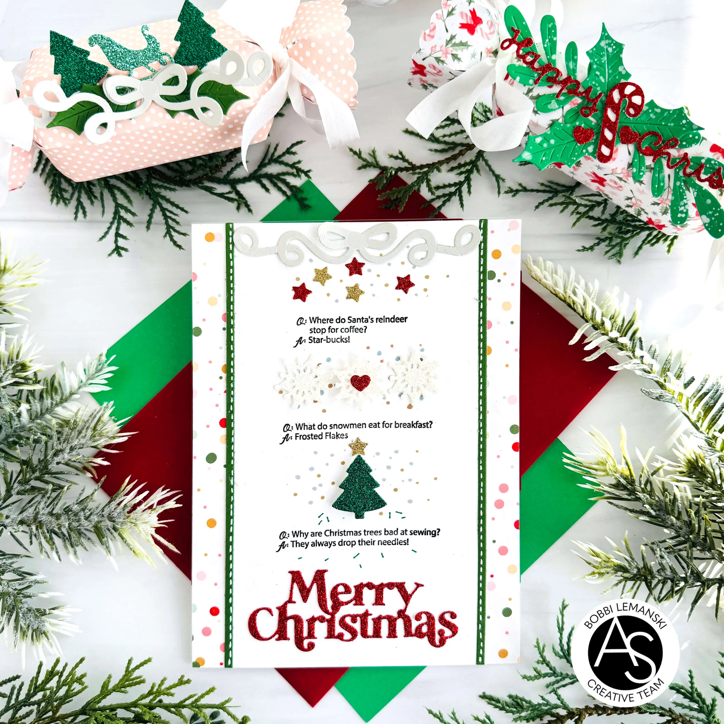 Alex Syberia - Christmas Jokes Stamp Set