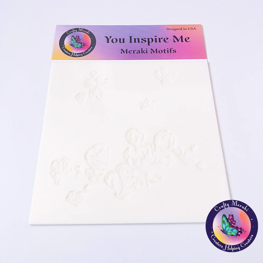 Crafty Meraki - You Inspire Me Layering Stencil Set