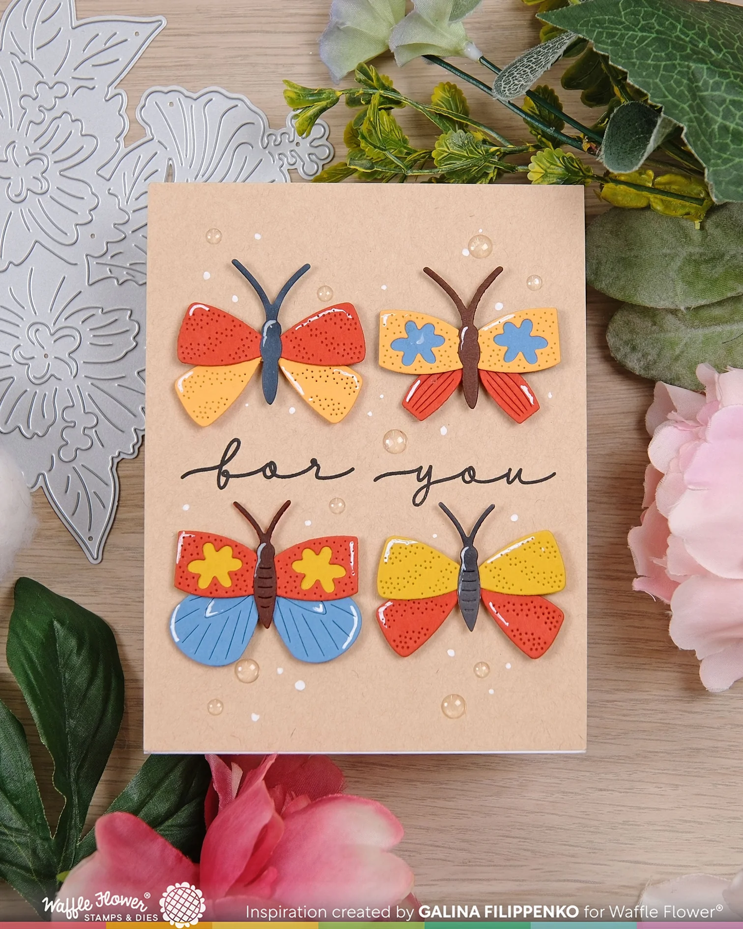 Waffle Flower - Mix-n-Match Butterflies Die Set