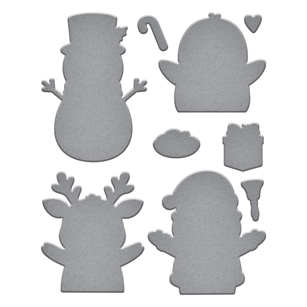 Spellbinders - Christmas Hugs Stamp & Die Bundle
