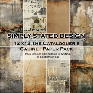 Simply Stated - The Cataloguer's Cabinet - Paper Pack