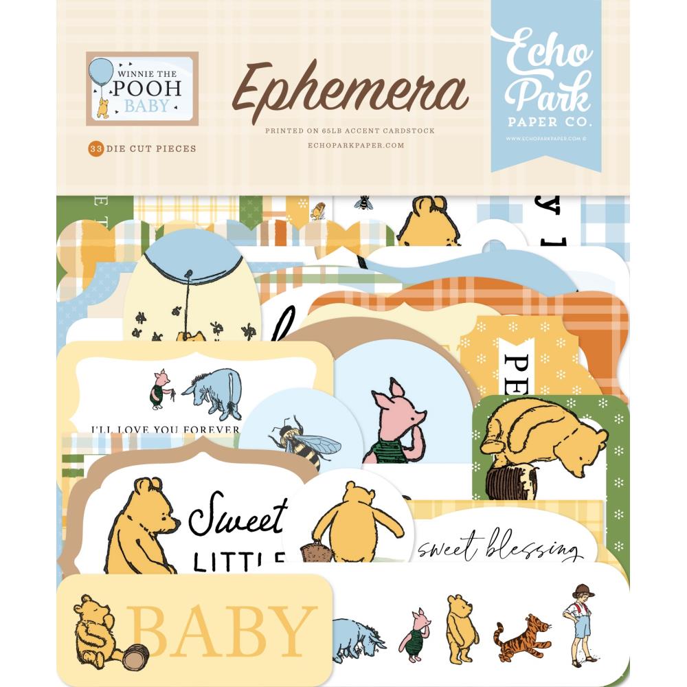 Echo Park - Winnie the Pooh Baby - Ephemera