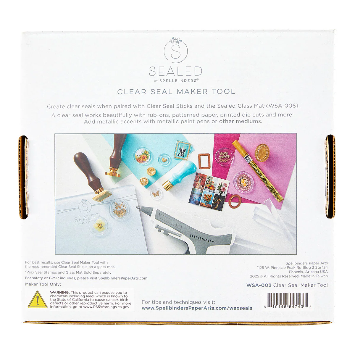 Spellbinders - Clear Seal Maker Tool