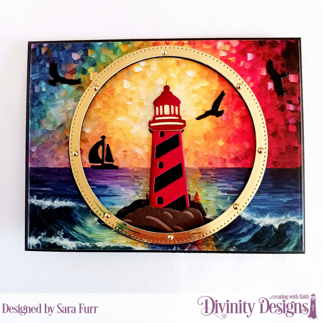 Divinity Designs - A2 Card Fronts - Maritime Mosaics