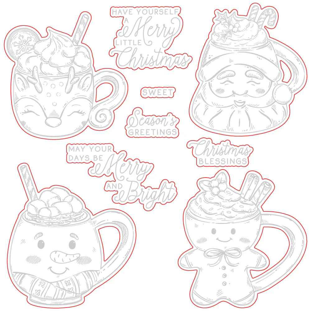 Honey Bee - Sweet Season Mugs Stamp & Die Bundle