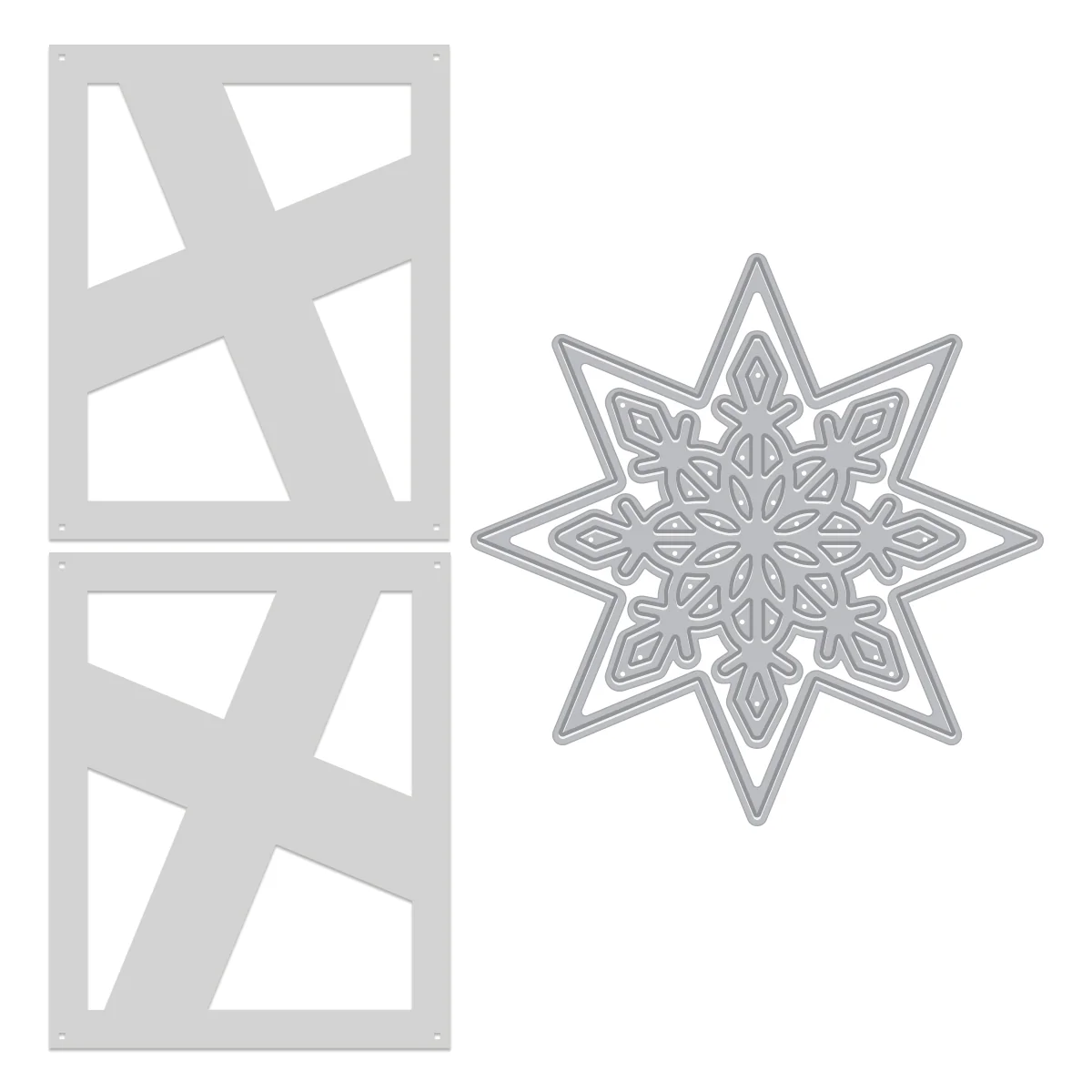 Hero Arts - Very Merry Star Die & Stencil Bundle
