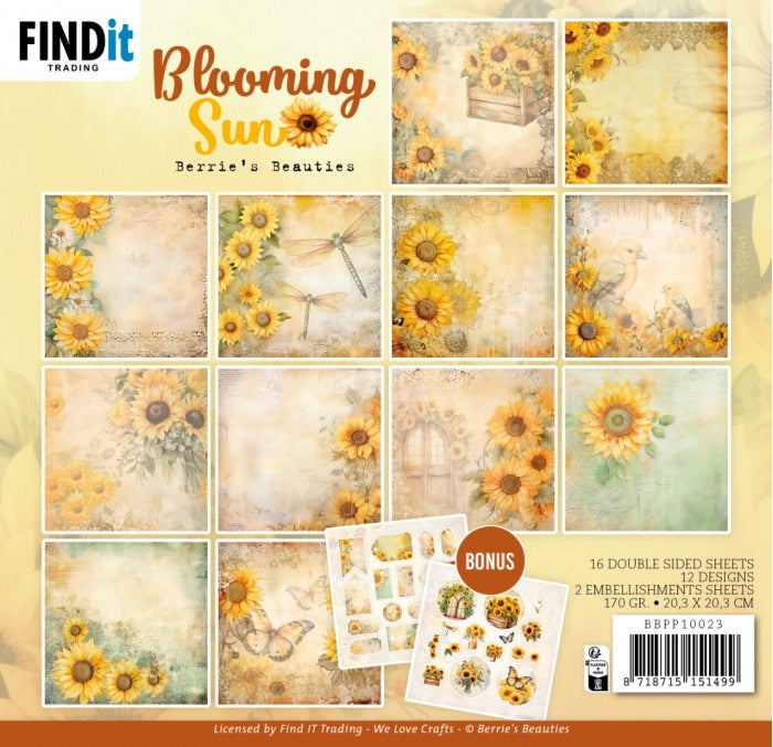 Find It Trading - Blooming - 8x8 Paper Pack