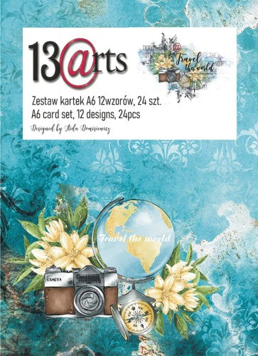 13Arts - Travel the World - A6 Paper Pack