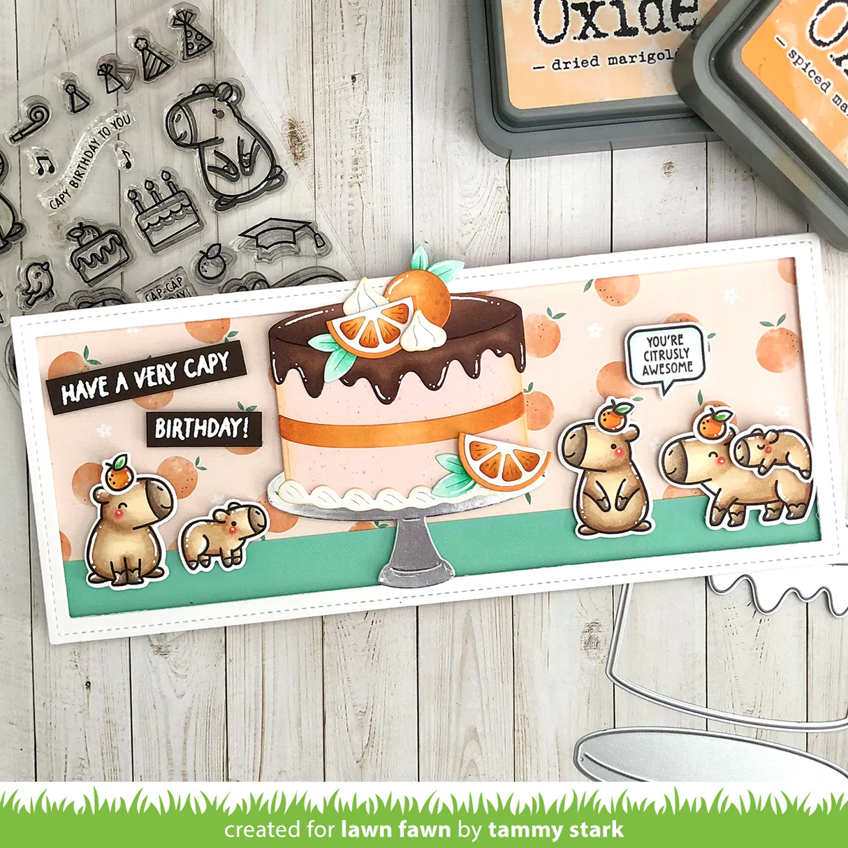 Lawn Fawn - Build-A-Cake Die Set
