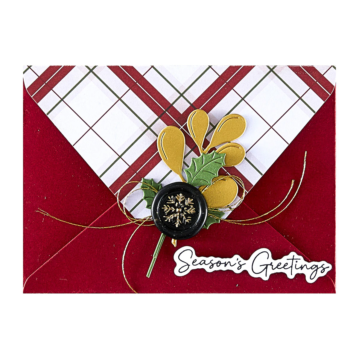 Spellbinders - Snowflake Mini 3D Wax Seal