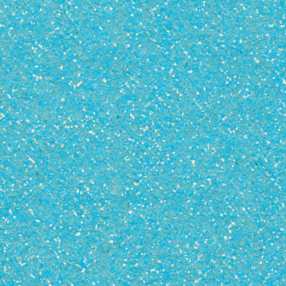 American Crafts - Glitter Silk Cardstock - Sparkling Water: 12x12
