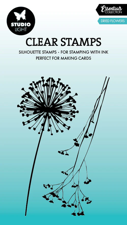 Studio Light - Dried Flowers Stamp Set
