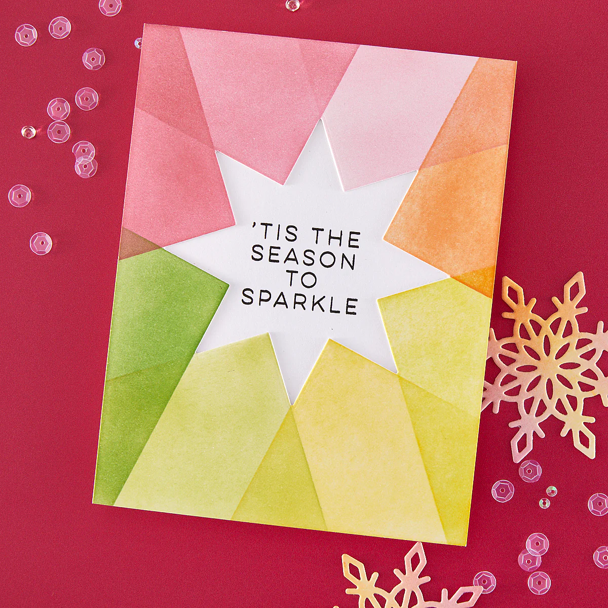 Hero Arts - Very Merry Star Die & Stencil Bundle