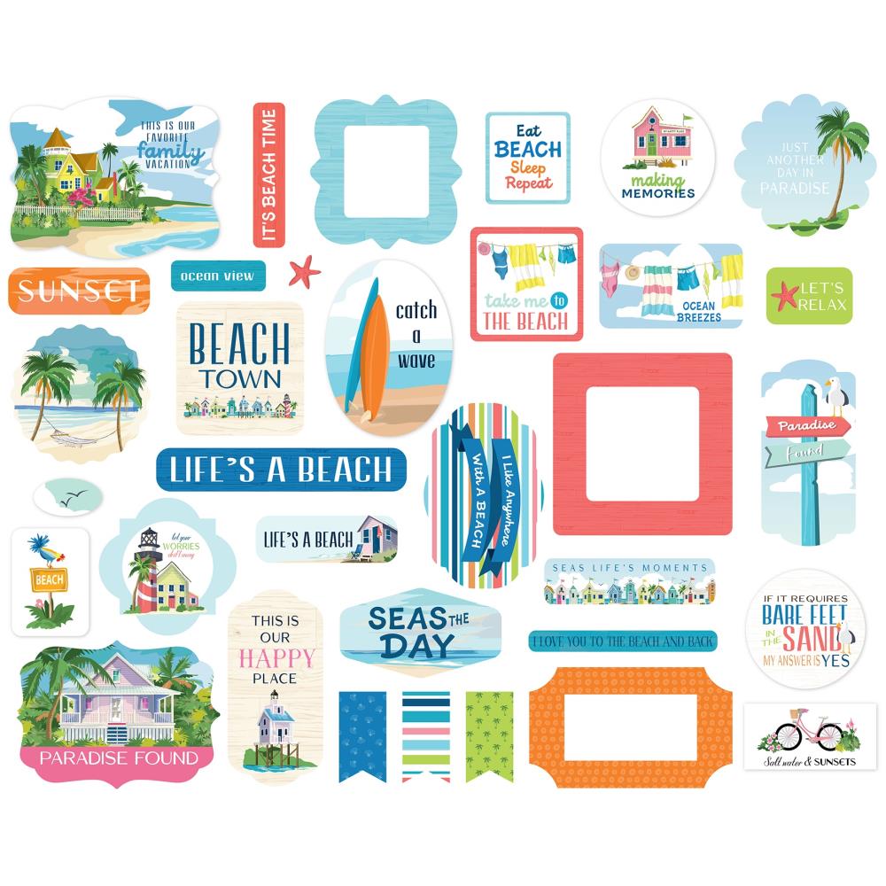 Carta Bella - Beach Town - Ephemera
