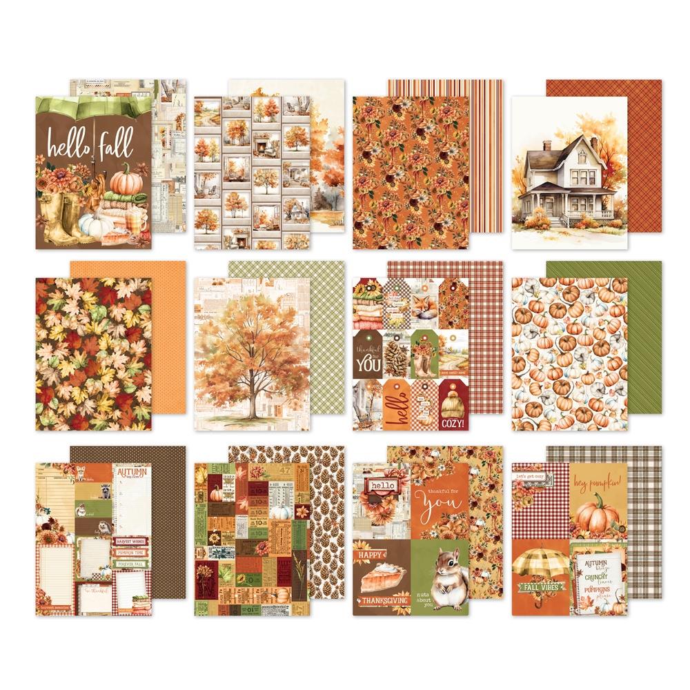Simple Stories - Simple Vintage Autumn Breeze - 6x8 Paper Pad