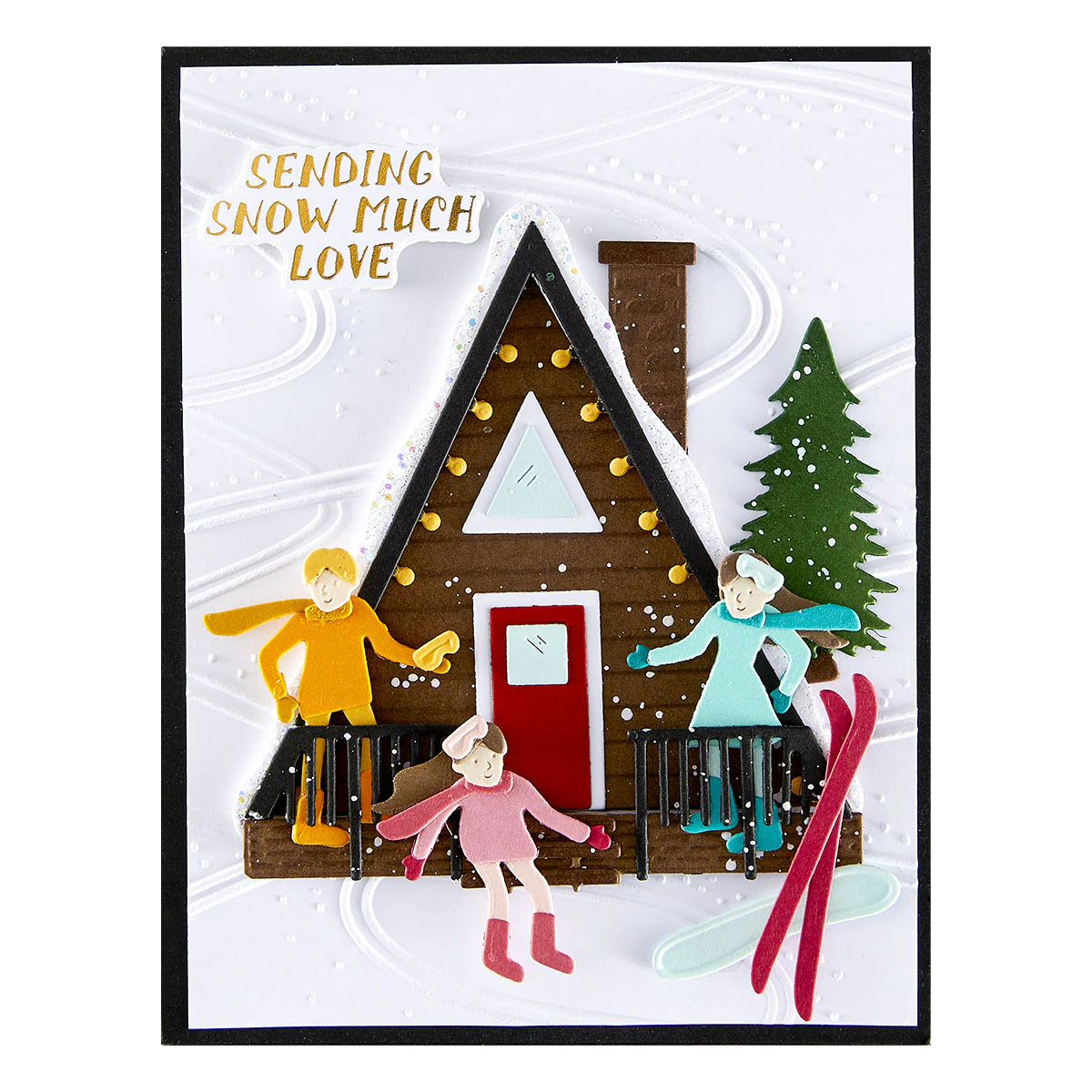 Spellbinders - Hit the Slopes Die Set by Simon Hurley