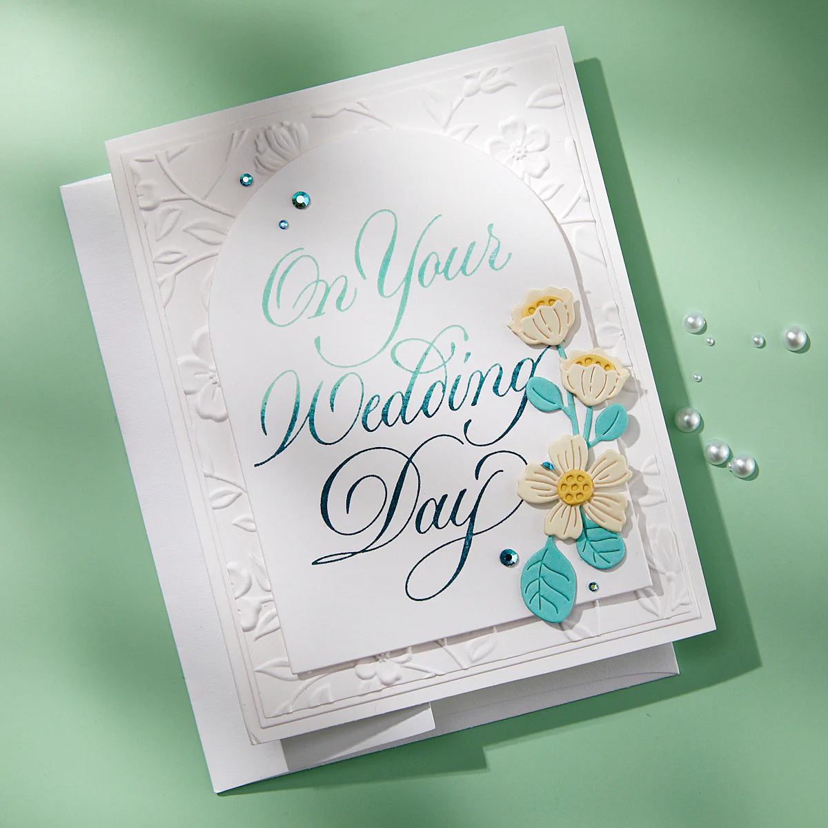 Spellbinders - BetterPress - On Your Wedding Day Press Plate