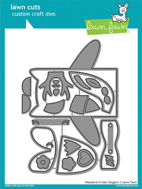 Lawn Fawn - Woodland Critter Huggers Die Set